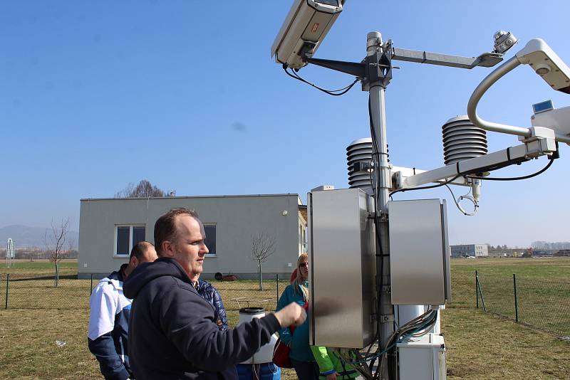 Den otevřených dveří na meteostanici v Holešově