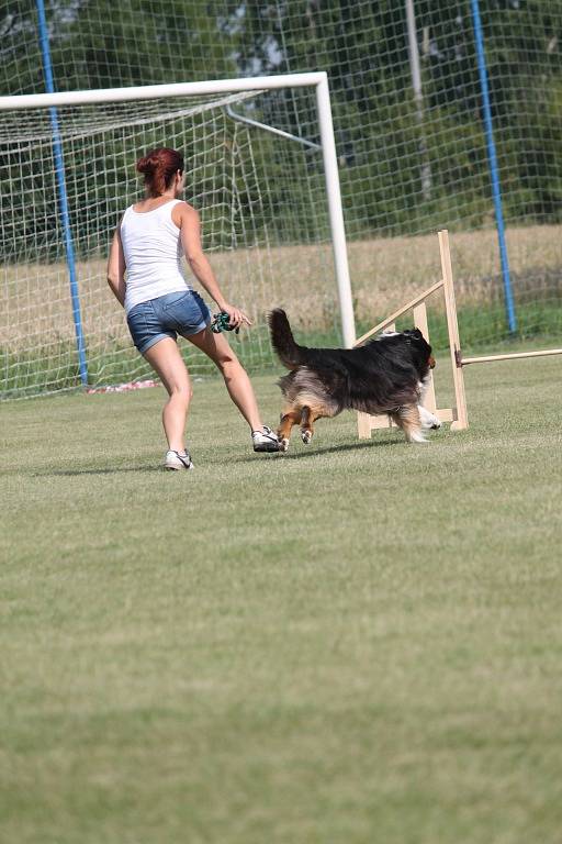 V Záhlinicích pořádali tradiční sobotní odpoledne pro děti a rodinu. Proběhlo psí agility či se děti mohly povozit například v kamionu.