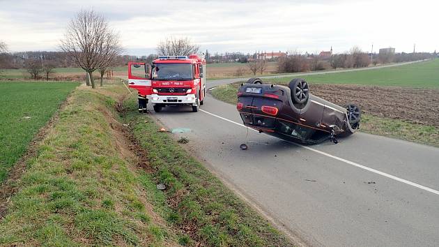 Při nehodě u Holešova se zranilo dítě