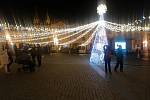 Vánoční trhy v Kroměříži. Ilustrační foto