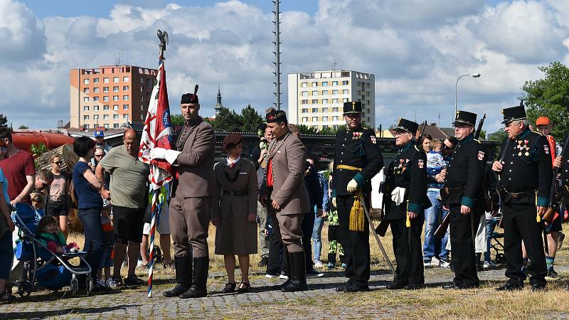 Oslavy 140 let dráhy na trati Kroměříž - Zborovice.