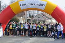 pozvánka na Rohálovskou desítku v Prusinovicích, na sobotu 25. února 2023