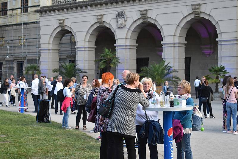 Muzikál Noc na Karlštejně v Podzámecká zahradě v Kroměříži, 12. 6. 2021