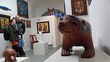 V kroměřížské Galerii 77 vystavují umělci Tomáš Kubíček a Michal Halva.