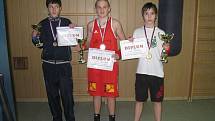 V kroměřížském Sokole trénují mladí boxeři. Tři z nich minulý týden uspěli v mistrovství ČR kadetů.