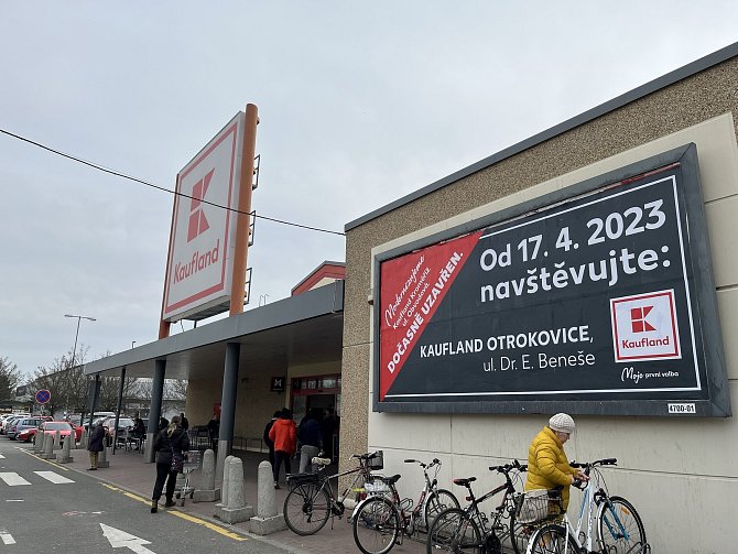 Prodejnu Kauflandu v Kroměříži čeká rekonstrukce.