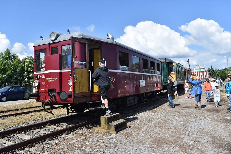 Oslavy 140 let dráhy na trati Kroměříž - Zborovice.