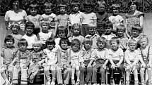 DĚTI Z MATEŘSKÉ ŠKOLY 1981. Mateřská škola v Sulimově fungovala v 70. a 80. letech, a to v budově bývalé základní školy. V 90. letech byla však její provoz ukončen.