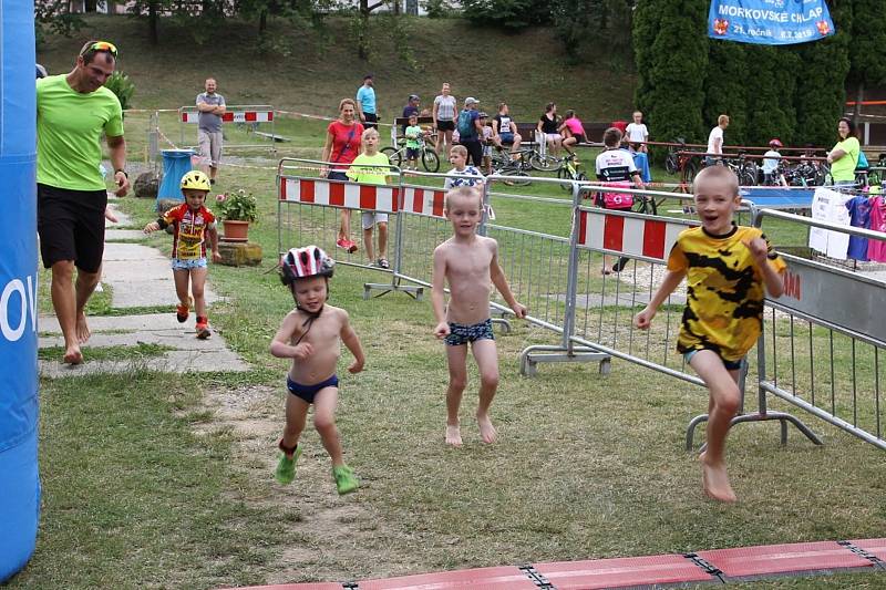 Morkovské chlap - triatlon v Morkovicích-Slížanech