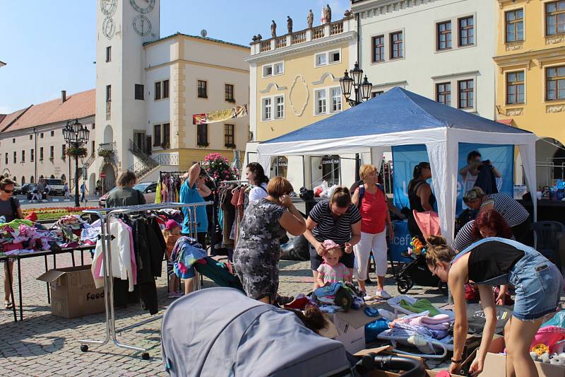 DVANÁCTÝ BAZÁREK. Výtěžek akce je určen na podporu UNICEF a  bude věnován dětem postiženým válkou.