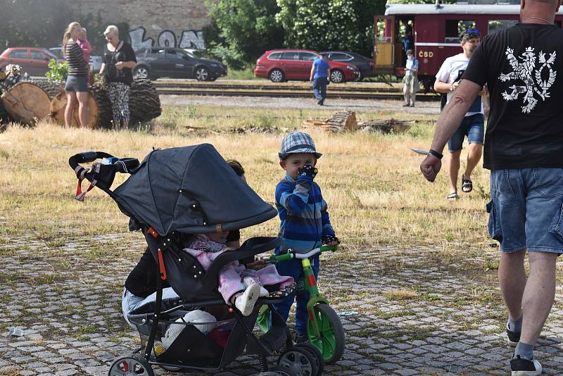 Oslavy 140 let dráhy na trati Kroměříž - Zborovice.