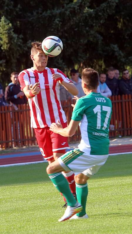 fotbal Spartak Hulín – Bohemians Praha 1905