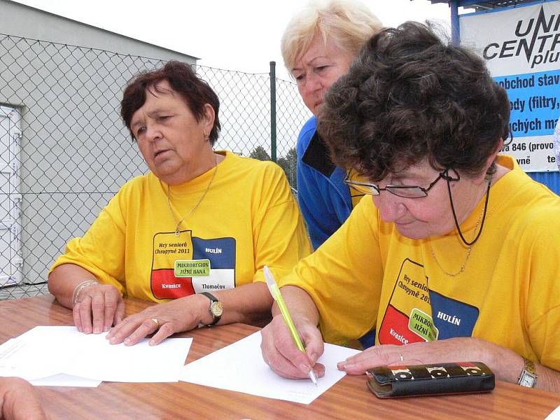 V Chropyni se ve čtvrtek 15. září 2011 konal druhý ročník Her seniorů Mikroregionu Jižní Haná.