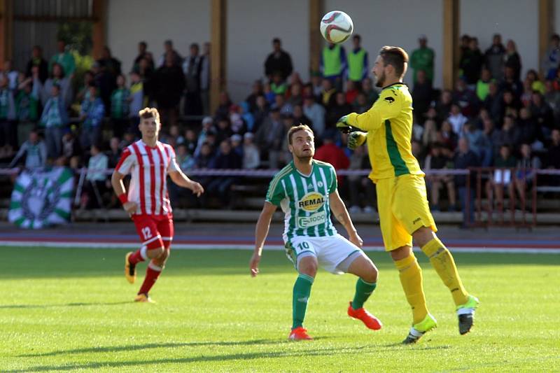 fotbal Spartak Hulín – Bohemians Praha 1905