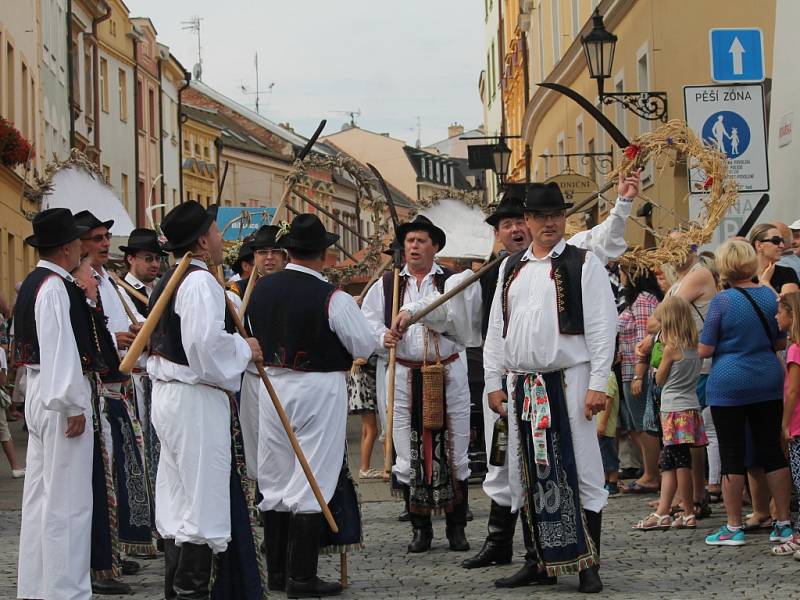 Krajské dožínky 2016 v Kroměříži.