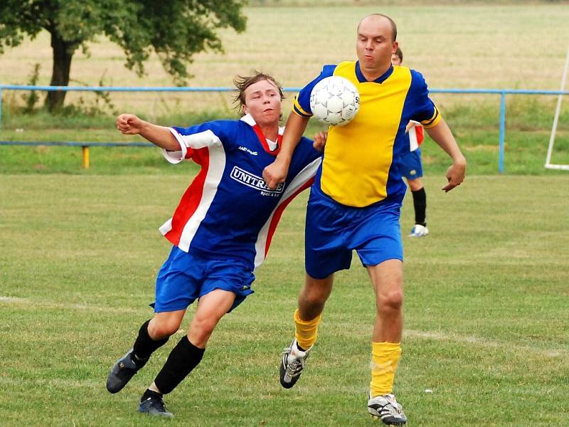 Ludslavice vs. Žalkovice B. Ilustrační foto