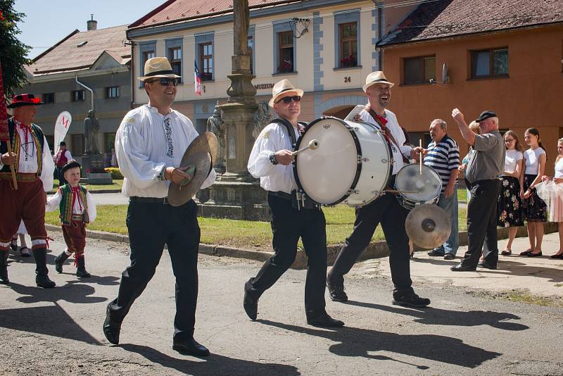 Malá hanácká slavnost v Záhlinicích.