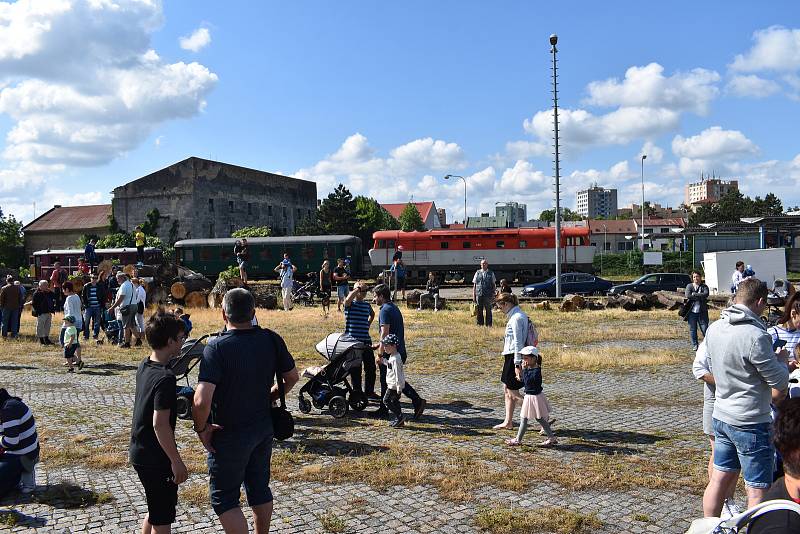 Oslavy 140 let dráhy na trati Kroměříž - Zborovice.