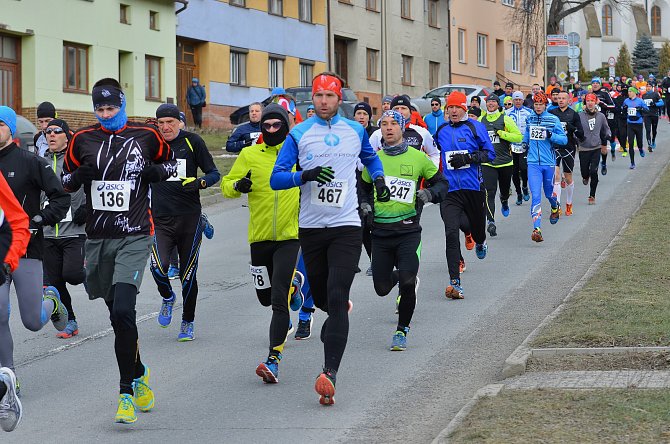 Pětadvacátý ročník závodu Rohálovská desítka se konal poslední únorovou sobotu na trati z Prusinovic do Tučap a zpět.