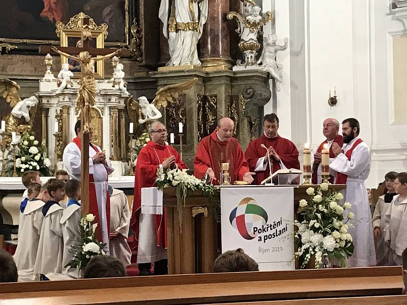 Oslava svátku sv. Ludmily - Dne církevního školství v Kroměříži 2019