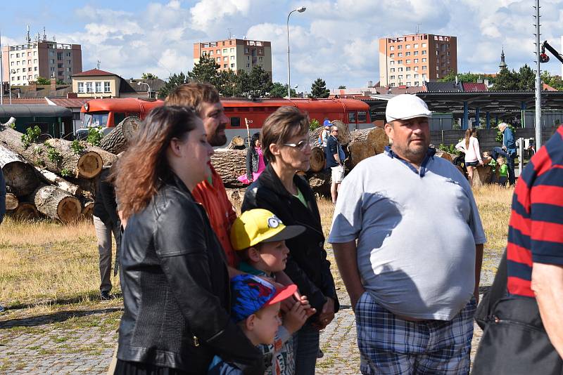 Oslavy 140 let dráhy na trati Kroměříž - Zborovice.