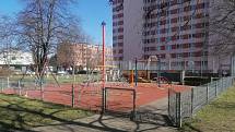 Dětská hřiště v Kroměříži v době v lockdownu