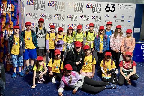 Děti z TYMY navštívily Dětský filmový festival ve Zlíně.