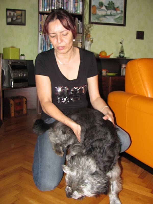 Pejsek Tony je jedním z šestnácti psů z Chvalčova, kteří zůstali na pospas svému osudu. S láskou a ochotou se ho ujala nová majitelka Lucie Blahová z Chropyně.