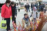  Velikonoční jarmark lidových řemesel na Velkém náměstí v Kroměříži