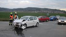 Řidiči bourali na křižovatkách v Kroměříži  i Holešově