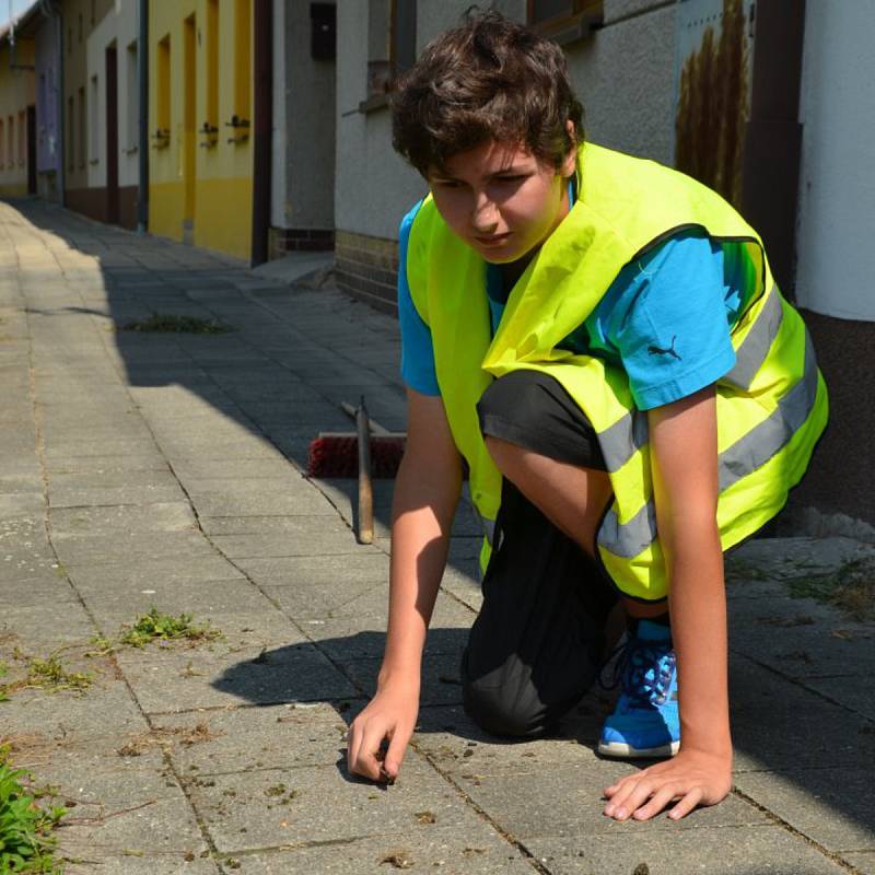 O MĚSTSKÉ BRIGÁDY JE VELKÝ ZÁJEM. Turnusy bývají plně obsazeny. Studenti pomáhají s údržbou veřejných prostranství, zámecké zahrady, prostranství u hasičárny, na sportovištích, ve školách, ale pomáhají také při organizování akcí.