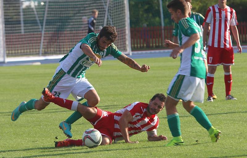 fotbal Spartak Hulín – Bohemians Praha 1905