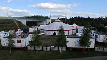 Cirkus Šimek  přečkal  karanténu v Holešově.