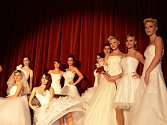 V Domě kultury v Kroměříži se ve středu 29. listopadu uskutečnila módní přehlídka. Modelky převedly nejen spodní prádlo, ale také společenské a svatební šaty.  