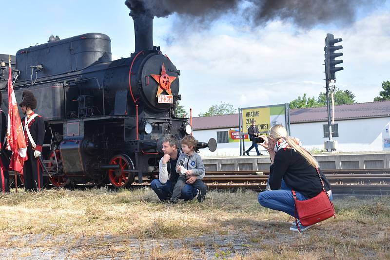 Oslavy 140 let dráhy na trati Kroměříž - Zborovice.