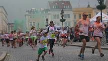 Vybarvený běh v Kroměříži