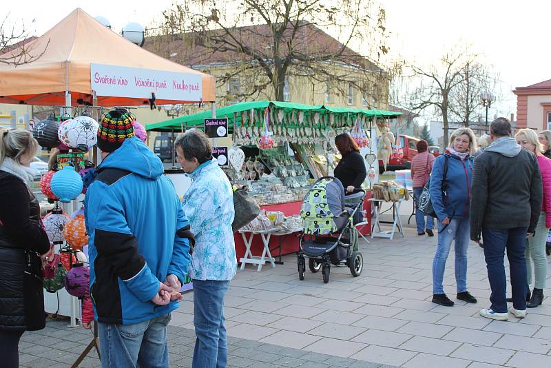 Svatomartinské hodování na Hanácké náměstí v Kroměříži, 11. listopadu 2021