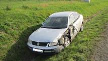 Srážku dvou osobních aut řešili ve středu 18. října po desáté hodině dopoledne hasiči, policisté a zdravotníci nedaleko Fryštáku ve směru na Holešov.