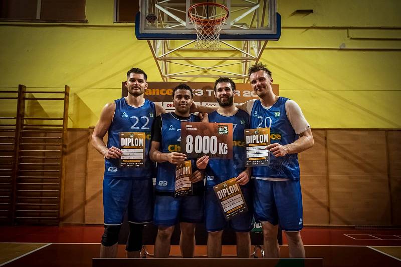 basketbalový turnaj Chance 3x3 Tour v Kroměříži 2021