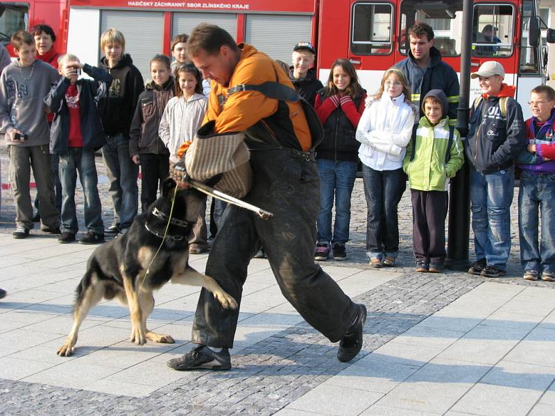 Den s IZS v Holešově.