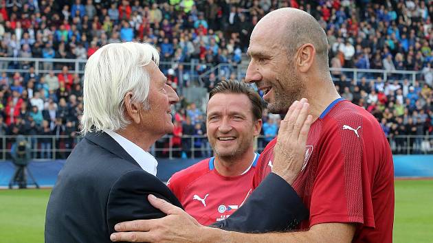 Karel Brückner, Jan Koller a Vladimír Šmicer by neměli chybět na setkání fotbalových legend 18. června 2022 v Kroměříži