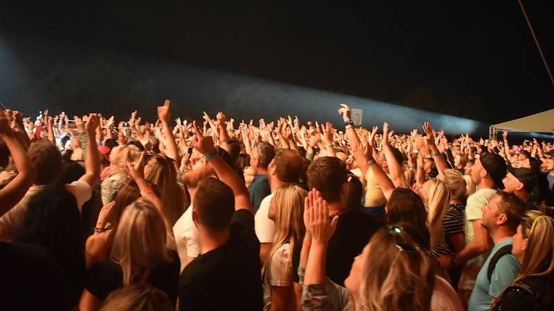 Team a Paľo Habera, Music TON festival v Holešově, sobota 10.7.2021.