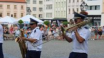 Mezinárodní festival vojenských hudeb na Velkém náměstí v Kroměříži 2019