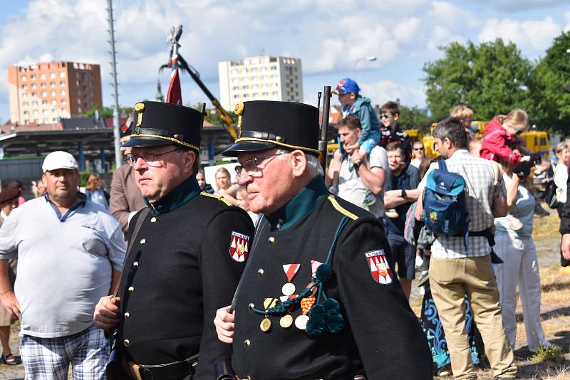 Oslavy 140 let dráhy na trati Kroměříž - Zborovice.