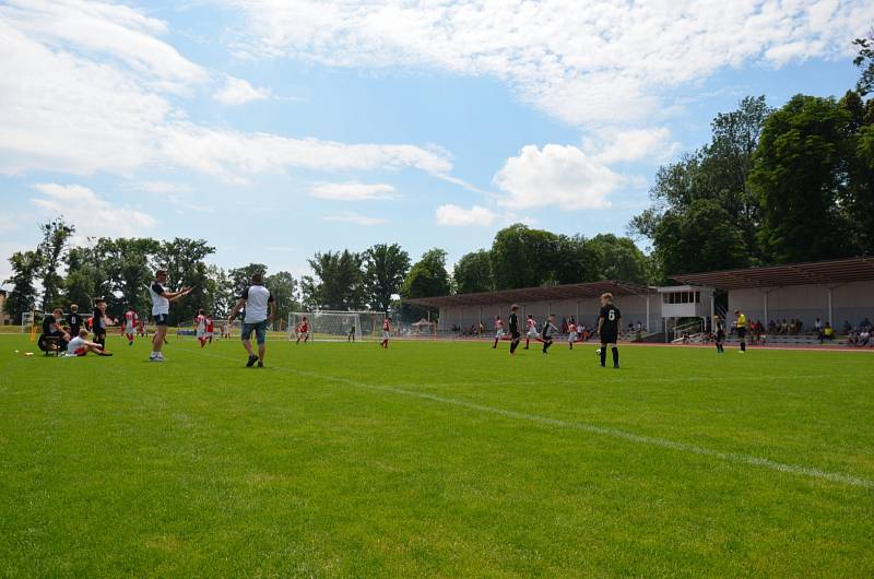 Malí fotbalisté hráli O pohár města Holešova.