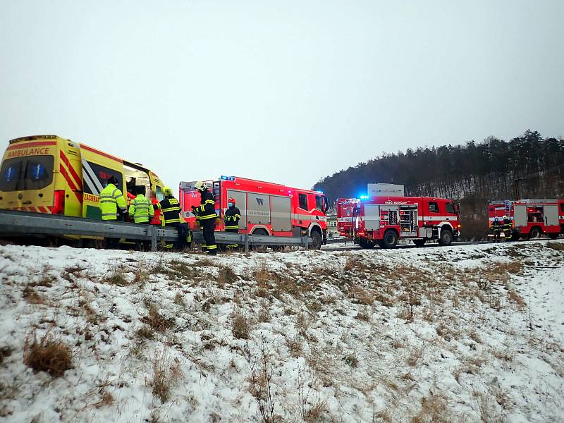 Nehoda v Koryčanech - 16. ledna 2020