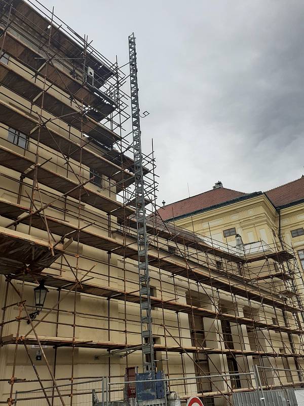 Arcibiskupský zámek v Kroměříži, 15. května 2021