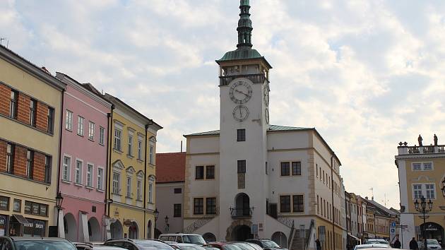 Kroměřížská radnice. Ilustrační foto