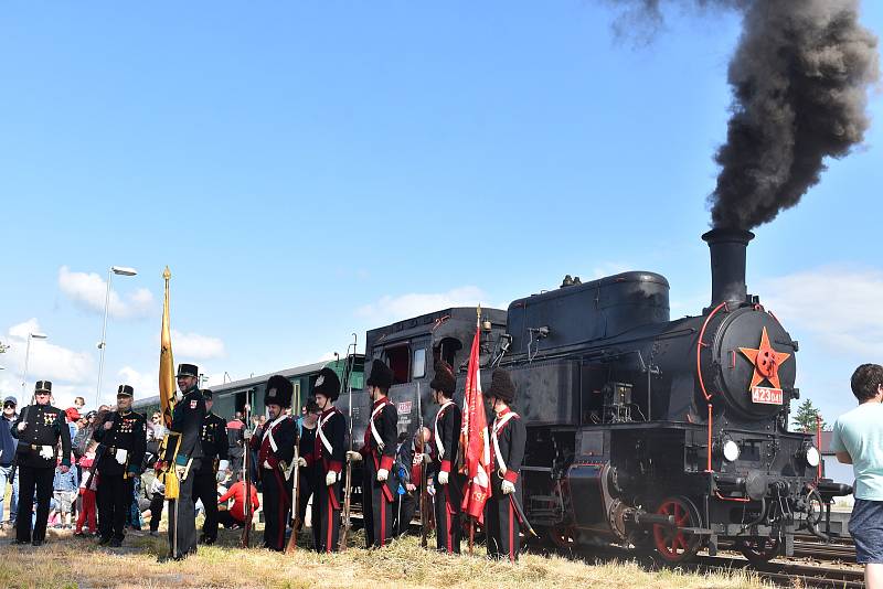 Oslavy 140 let dráhy na trati Kroměříž - Zborovice.