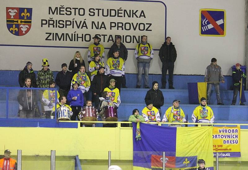 Snímky z utkání HC Studénka – HK Krnov 2:4 (1:3, 0:0, 1:1).